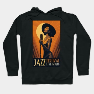 Jazz Festival Live Music Hoodie